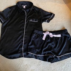 Victoria’s Secret Satin 2pc Pajama Set - size S